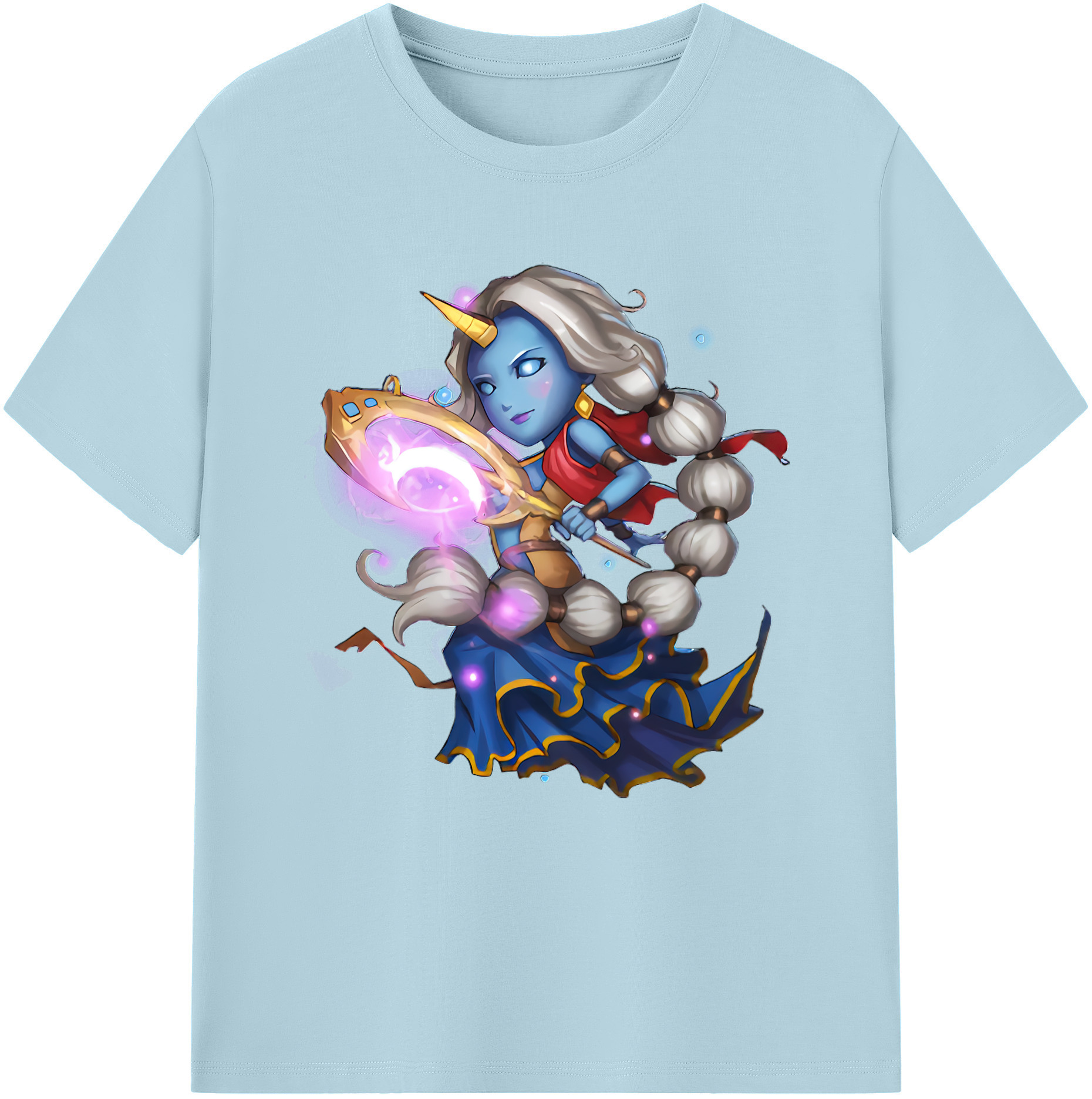 リーグ・オブ・レジェンド League of Legends LOL 綿100％半袖Tシャツ（フロントプリント）